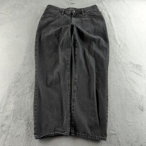 Levis 94 Baggy Jeans 30x31 Black Faded Loose Wide Baggy Skater Grunge Y2K Style